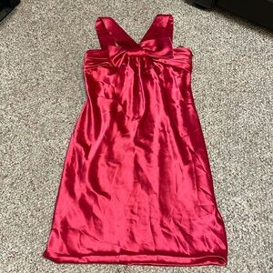 Abs Allen Schwartz satin dress